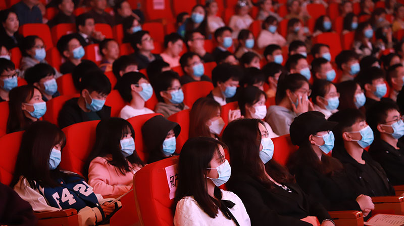 現場觀眾。重慶理工大學供圖