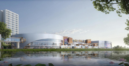 永川·愛情廣場項目效果圖。愛情地產供圖