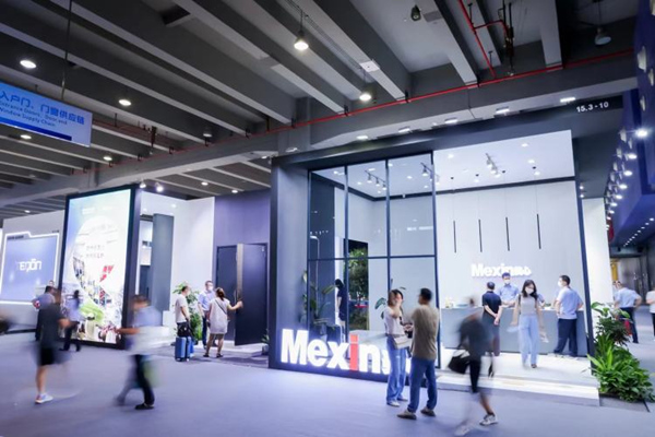 2022中國建博會（廣州）上美心展廳。受訪者供圖