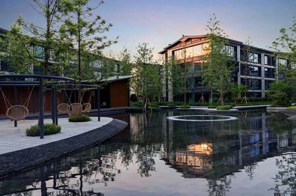 融創國賓雅集交付實景圖。融創供圖