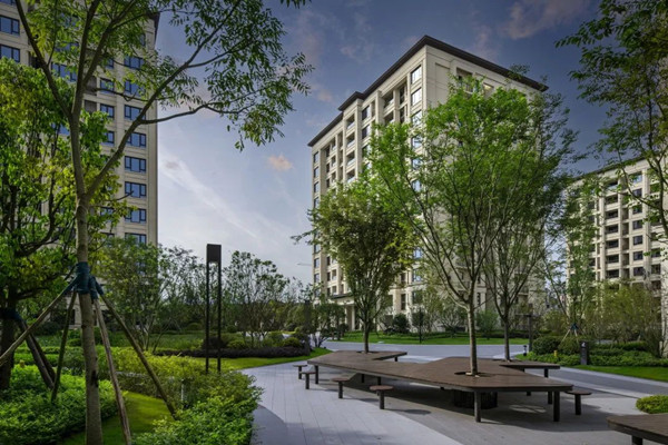 瀚林學府交付實景圖。融創供圖