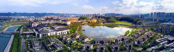 重慶融創文旅城實景圖。融創供圖