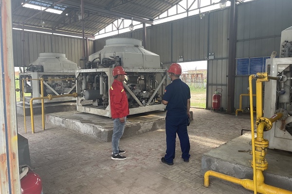 檢查現場。武隆區消防救援支隊供圖