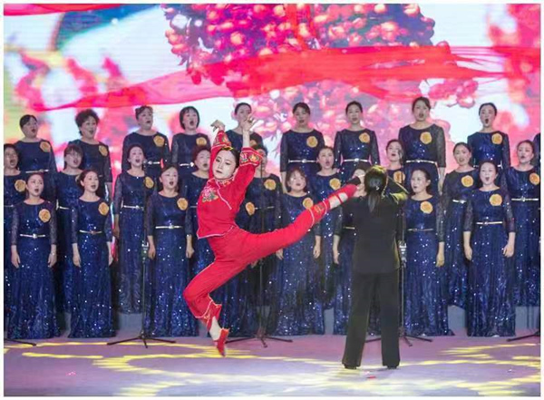 展演現場。豐都縣文化和旅游發展委供圖