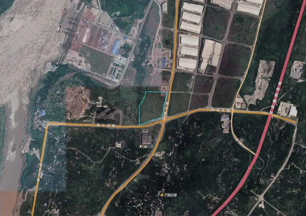 M01-19/01地塊。重慶經開區供圖