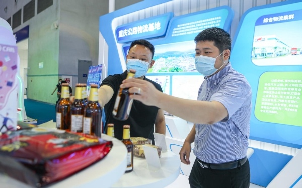 展會現場。方霞攝