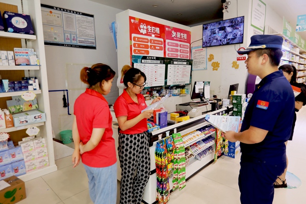 宣傳現場。云陽縣消防救援大隊供圖