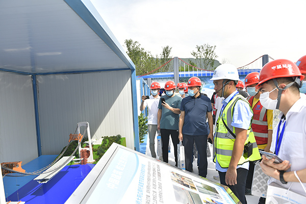觀摩會現場。中建股份供圖