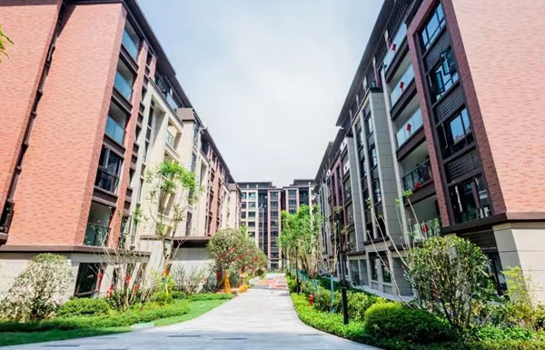 交付實景。天地源水墨江山供圖