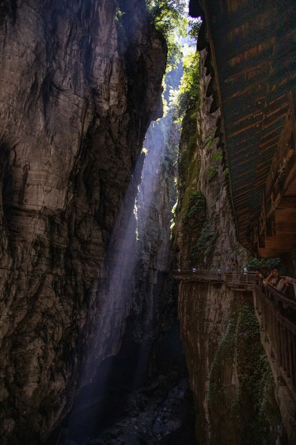 武陵山大裂谷景區。景區供圖