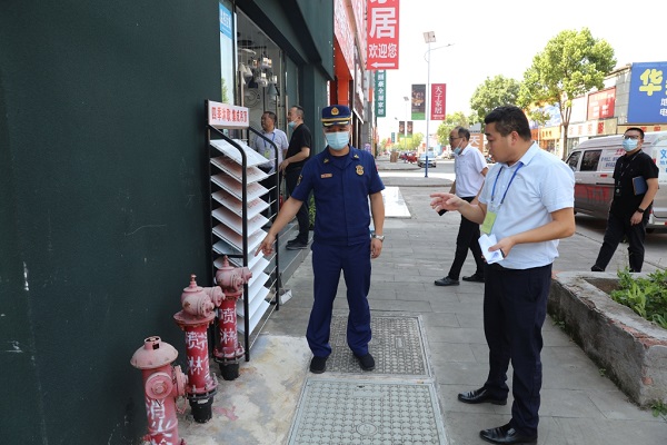 檢查現場。潼南區消防救援支隊供圖