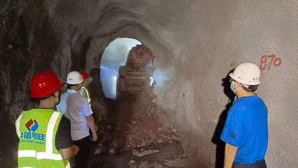 渝西水資源配置工程紅巖隧洞順利貫通。重慶市水利局供圖