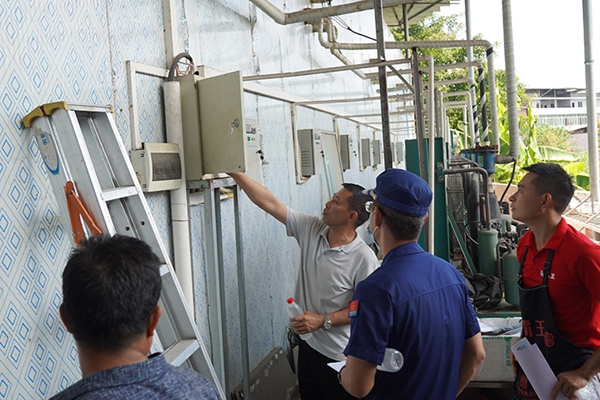 檢查現場。雙橋經開區消防救援大隊供圖