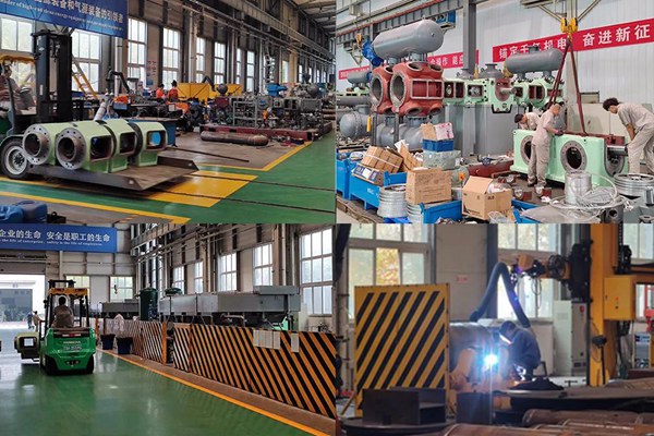 氣壓公司爭分奪秒趕制中石化、廣安宏源等共計4000余萬元訂單產品，集全公司之力把耽擱的時間搶回來、把影響的工期奪回來，保障完成全年目標任務不受影響、不打折扣。重慶機電集團供圖