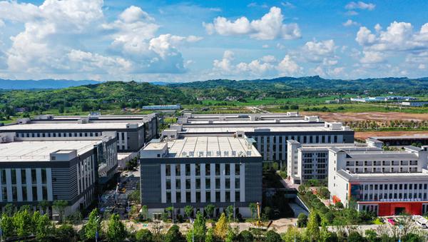 位于梁平高新區的中國西部預制菜產業園。熊偉 攝