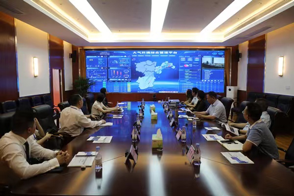 生態環境保護大數據平臺（一期）。九龍坡生態環境局供圖