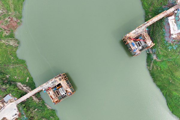 施工現場。趙軍攝