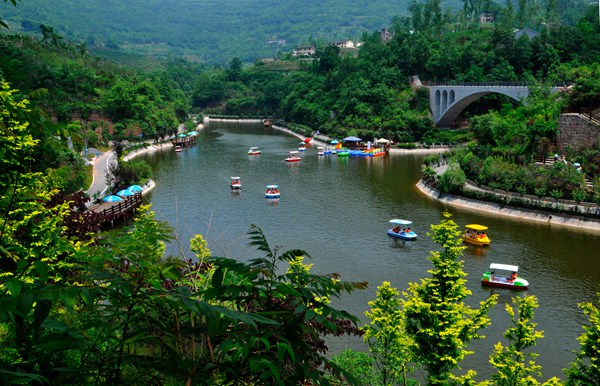 安瀾谷。萬州區文化旅游委供圖