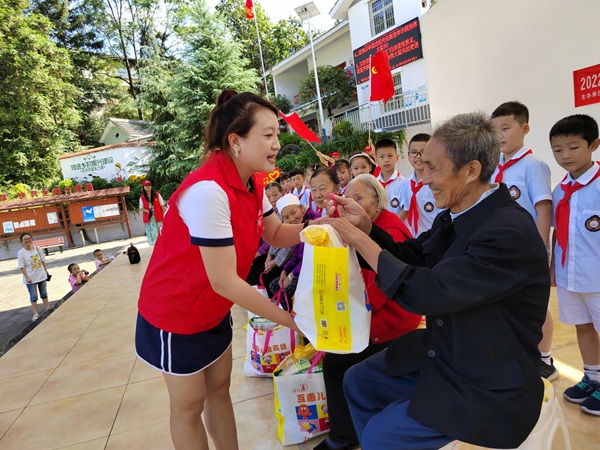 活動現場。