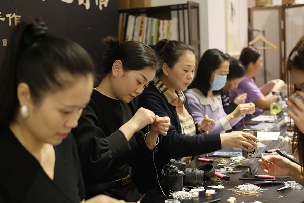 活動現場。江北區文化館供圖