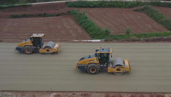 施工現場。銅梁區委宣傳部供圖