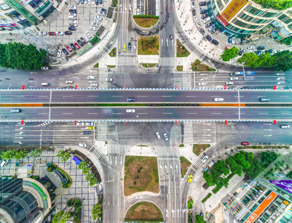 紅土地立交改造完成。林豪攝