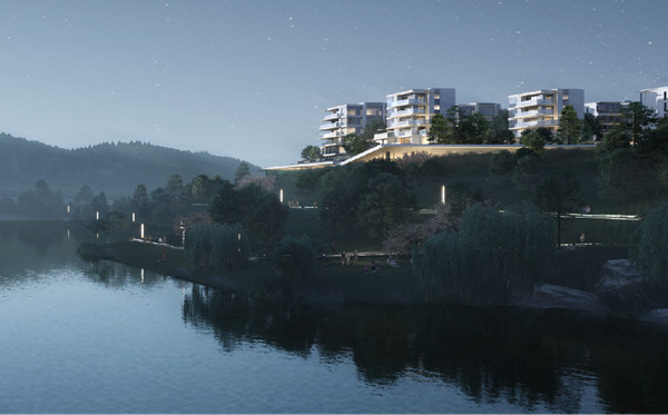 中央公園悅府意境圖。華潤置地供圖