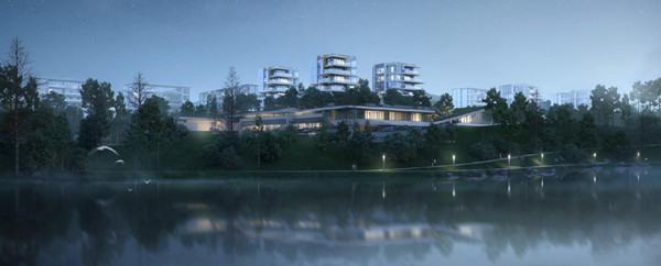 中央公園悅府意境圖。華潤置地供圖