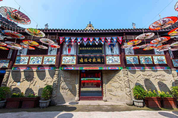 雍溪古戲樓。大足區委宣傳部供圖