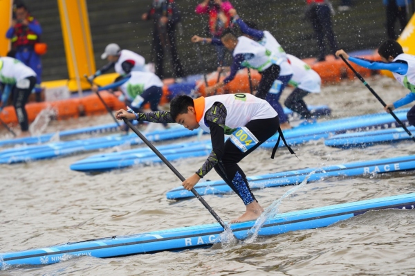 2022年全國漿板錦標賽比賽現場。賽事組委會供圖