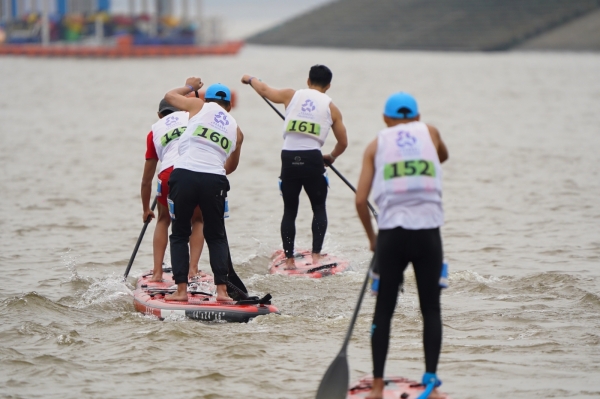 2022年全國漿板錦標賽比賽現場。賽事組委會供圖