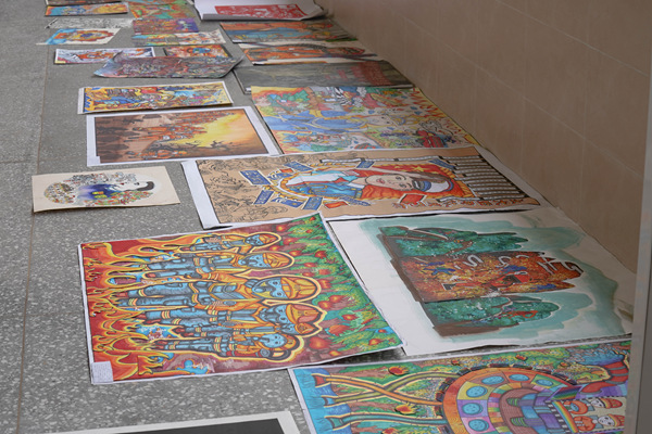 參賽作品。重慶市消防救援總隊供圖