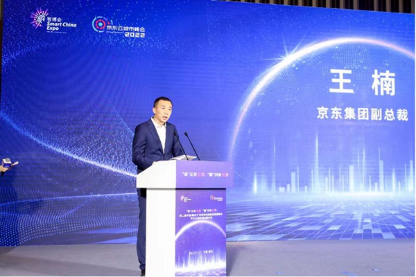 京東集團副總裁王楠。京東科技供圖