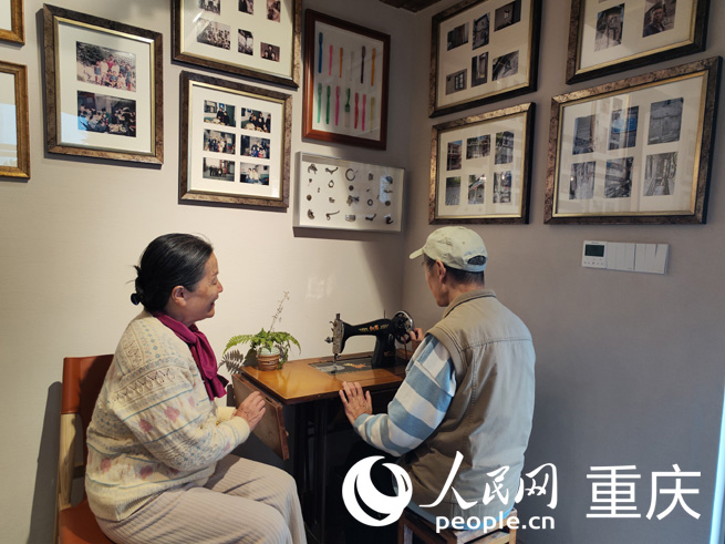 在家人博物館開啟一段舊時光。人民網 劉祎攝
