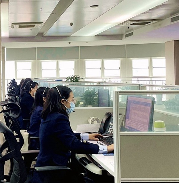 重慶燃氣集團熱線服務中心服務“不斷檔”。楊競攝