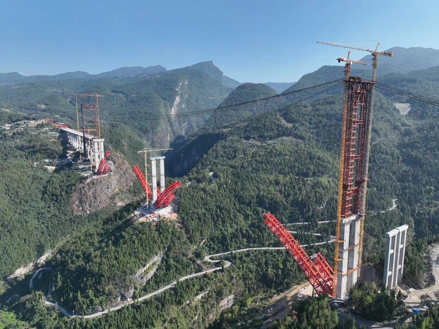 雙堡特大橋。重慶高速集團供圖