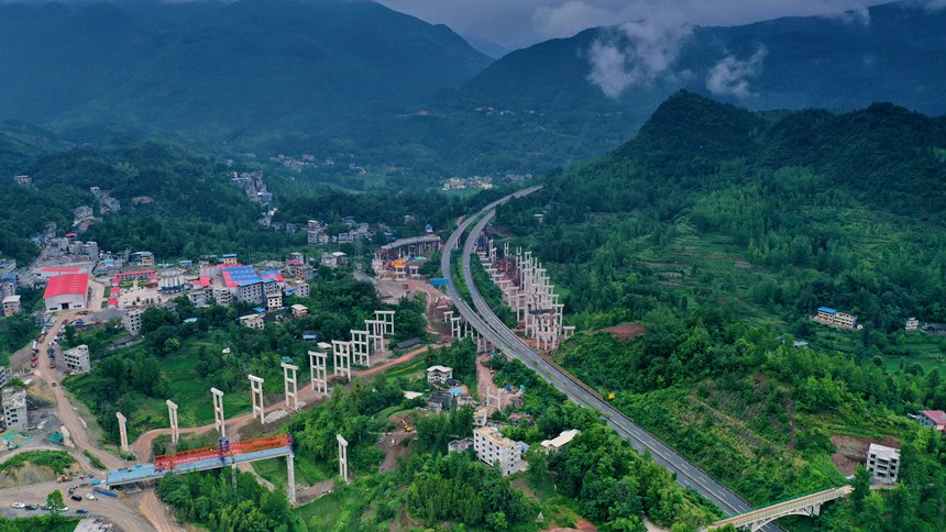 銅西互通。重慶高速集團供圖