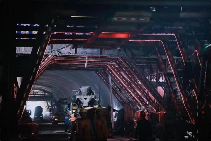 施工現場。重慶城投建設公司 供圖