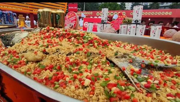 美味的萬州烤魚。萬州區委宣傳部供圖