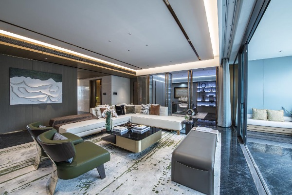 長江序樣板間實拍圖。中國綠發供圖