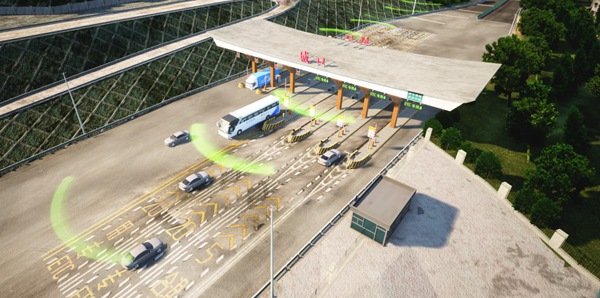 城口智慧收費站。重慶高速集團供圖