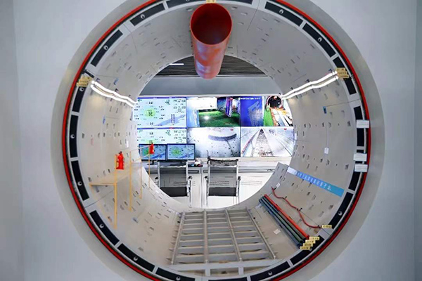 四無”精品隧道質量樣板間。施工方供圖