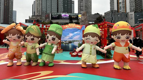 憨態可掬的“梁娃”。梁平區委宣傳部供圖