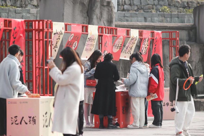 大觀新春活動現場?；顒臃焦﹫D