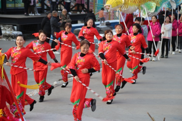 往年鬧元宵民俗活動現場。景區供圖