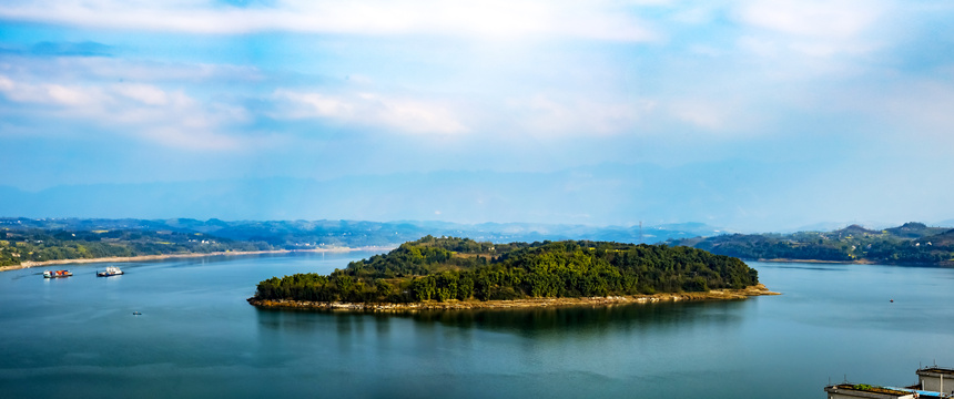 重慶皇華島國家濕地公園。