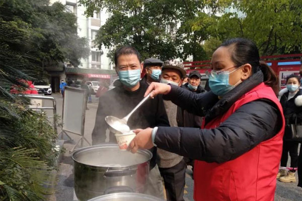 活動現場。榮昌區中醫院供圖