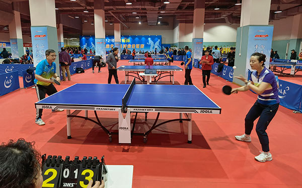 選手在比賽中。主辦方供圖