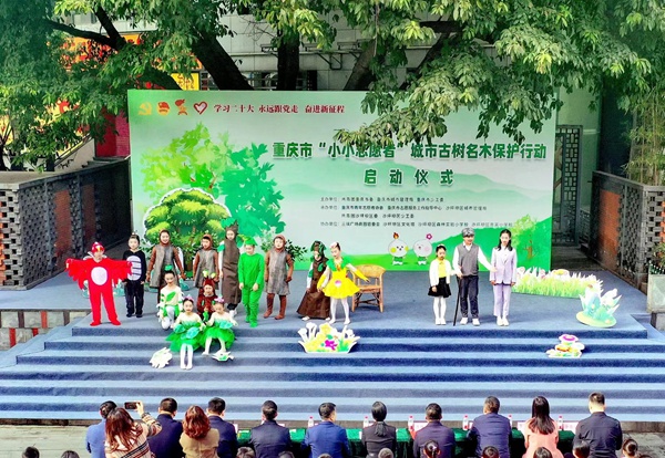 啟動儀式現場。共青團重慶市委供圖