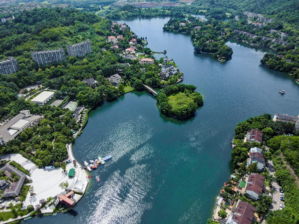 休閑度假好去處。重慶高新區公共服務局供圖